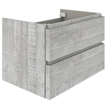 Load image into Gallery viewer, Fresca Formosa 29" Wall Hung Modern Bathroom Cabinet in Ash- Fresca
