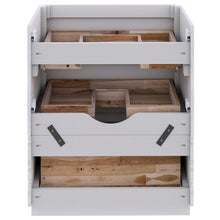 Load image into Gallery viewer, Fresca Formosa 29" Floor Standing Modern Bathroom Cabinet in Rustic White- Fresca