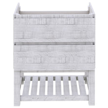Load image into Gallery viewer, Fresca Formosa 29" Floor Standing Open Bottom Modern Bathroom Cabinet in Rustic White- Fresca