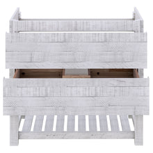 Load image into Gallery viewer, Fresca Formosa 35" Floor Standing Open Bottom Modern Bathroom Cabinet in Rustic White- Fresca