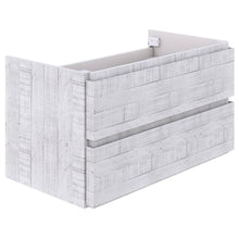 Load image into Gallery viewer, Fresca Formosa 35" Wall Hung Modern Bathroom Cabinet in Rustic White- Fresca
