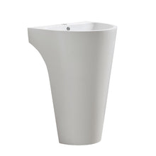 Load image into Gallery viewer, Fresca Parma 24&quot; White Pedestal Sink- Fresca