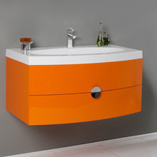 Load image into Gallery viewer, Fresca Energia 36" Orange Modern Bathroom Cabinet w/ Integrated Sink- Fresca