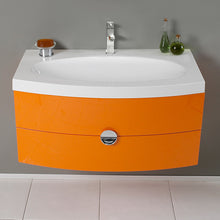 Load image into Gallery viewer, Fresca Energia 36" Orange Modern Bathroom Cabinet w/ Integrated Sink- Fresca