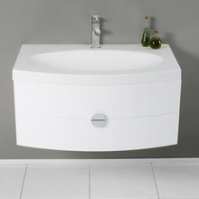 Load image into Gallery viewer, Fresca Energia 36&quot; White Modern Bathroom Cabinet w/ Integrated Sink- Fresca