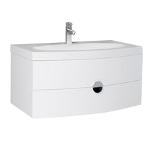 Load image into Gallery viewer, Fresca Energia 36&quot; White Modern Bathroom Cabinet w/ Integrated Sink- Fresca