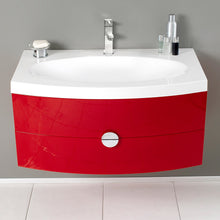 Load image into Gallery viewer, Fresca Energia 36&quot; Red Modern Bathroom Cabinet w/ Integrated Sink- Fresca