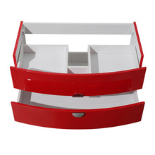 Load image into Gallery viewer, Fresca Energia 36" Red Modern Bathroom Cabinet- Fresca