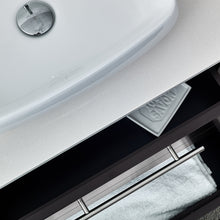 Load image into Gallery viewer, Fresca Lucera 24&quot; Espresso Wall Hung Modern Bathroom Cabinet w/ Top &amp; Vessel Sink- Fresca