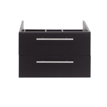 Load image into Gallery viewer, Fresca Lucera 24&quot; Espresso Wall Hung Vessel Sink Modern Bathroom Cabinet- Fresca