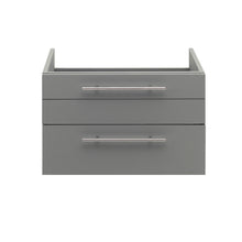 Load image into Gallery viewer, Fresca Lucera 24&quot; Gray Wall Hung Undermount Sink Modern Bathroom Cabinet- Fresca