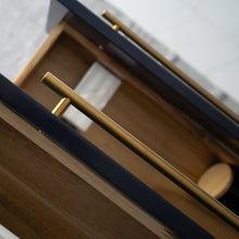 Load image into Gallery viewer, Fresca Lucera 24&quot; Royal Blue Wall Hung Modern Bathroom Cabinet w/ Top &amp; Vessel Sink- Fresca