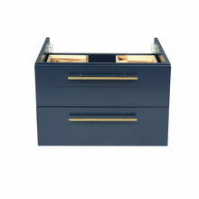 Load image into Gallery viewer, Fresca Lucera 24&quot; Royal Blue Wall Hung Vessel Sink Modern Bathroom Cabinet- Fresca