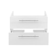 Load image into Gallery viewer, Fresca Lucera 24&quot; White Wall Hung Undermount Sink Modern Bathroom Cabinet- Fresca