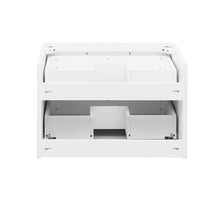 Load image into Gallery viewer, Fresca Lucera 24&quot; White Wall Hung Vessel Sink Modern Bathroom Cabinet- Fresca