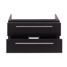 Load image into Gallery viewer, Fresca Lucera 30&quot; Espresso Wall Hung Vessel Sink Modern Bathroom Cabinet- Fresca