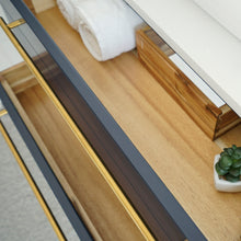 Load image into Gallery viewer, Fresca Lucera 30&quot; Royal Blue Wall Hung Modern Bathroom Cabinet w/ Top &amp; Vessel Sink- Fresca