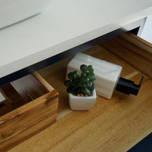 Load image into Gallery viewer, Fresca Lucera 30&quot; Royal Blue Wall Hung Modern Bathroom Cabinet w/ Top &amp; Vessel Sink- Fresca