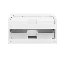 Load image into Gallery viewer, Fresca Lucera 30&quot; White Wall Hung Vessel Sink Modern Bathroom Cabinet- Fresca