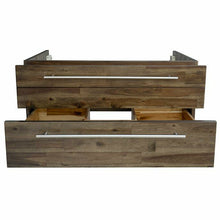 Load image into Gallery viewer, Fresca FCB6132ACA-VSL Lucera 32" Acacia Wall Hung Vessel Sink Modern Bathroom Cabinet- Fresca