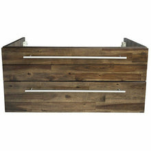 Load image into Gallery viewer, Fresca FCB6132ACA-VSL Lucera 32" Acacia Wall Hung Vessel Sink Modern Bathroom Cabinet- Fresca