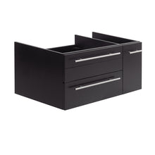 Load image into Gallery viewer, Fresca Lucera 36&quot; Espresso Wall Hung Undermount Sink Modern Bathroom Cabinet - Left Version- Fresca