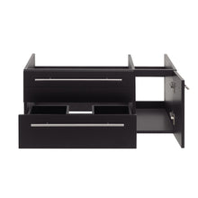 Load image into Gallery viewer, Fresca Lucera 36&quot; Espresso Wall Hung Undermount Sink Modern Bathroom Cabinet - Left Version- Fresca