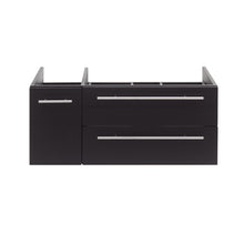 Load image into Gallery viewer, Fresca Lucera 36&quot; Espresso Wall Hung Vessel Sink Modern Bathroom Cabinet - Right Version- Fresca
