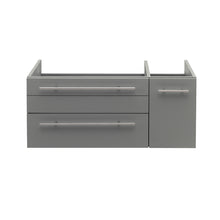 Load image into Gallery viewer, Fresca Lucera 36&quot; Gray Wall Hung Undermount Sink Modern Bathroom Cabinet - Left Version- Fresca