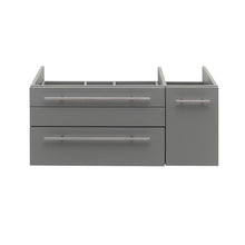 Load image into Gallery viewer, Fresca Lucera 36&quot; Gray Wall Hung Vessel Sink Modern Bathroom Cabinet - Left Version- Fresca