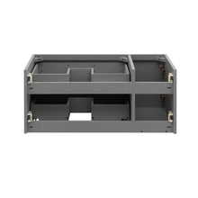 Load image into Gallery viewer, Fresca Lucera 36&quot; Gray Wall Hung Vessel Sink Modern Bathroom Cabinet - Right Version- Fresca