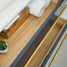 Load image into Gallery viewer, Fresca Lucera 36&quot; Royal Blue Wall Hung Modern Bathroom Cabinet w/ Top &amp; Vessel Sink - Right Version- Fresca