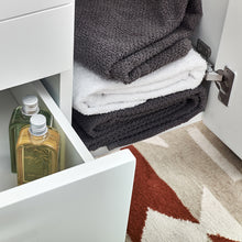 Load image into Gallery viewer, Fresca Lucera 36&quot; White Wall Hung Modern Bathroom Cabinet w/ Top &amp; Undermount Sink - Left Version- Fresca