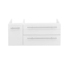 Load image into Gallery viewer, Fresca Lucera 36&quot; White Wall Hung Undermount Sink Modern Bathroom Cabinet - Right Version- Fresca