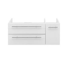 Load image into Gallery viewer, Fresca Lucera 36&quot; White Wall Hung Vessel Sink Modern Bathroom Cabinet - Left Version- Fresca