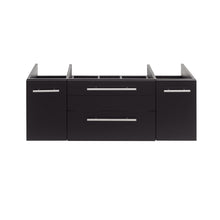 Load image into Gallery viewer, Fresca Lucera 42&quot; Espresso Wall Hung Vessel Sink Modern Bathroom Cabinet- Fresca
