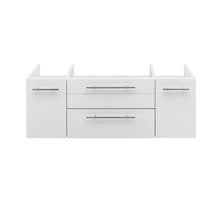 Load image into Gallery viewer, Fresca Lucera 42&quot; White Wall Hung Undermount Sink Modern Bathroom Cabinet- Fresca
