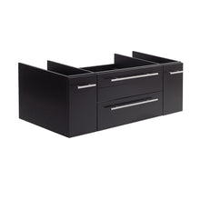 Load image into Gallery viewer, Fresca Lucera 48&quot; Espresso Wall Hung Undermount Sink Modern Bathroom Cabinet- Fresca