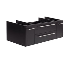 Load image into Gallery viewer, Fresca Lucera 48&quot; Espresso Wall Hung Double Vessel Sink Modern Bathroom Cabinet- Fresca