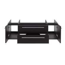 Load image into Gallery viewer, Fresca Lucera 48&quot; Espresso Wall Hung Double Vessel Sink Modern Bathroom Cabinet- Fresca