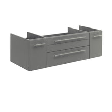 Load image into Gallery viewer, Fresca Lucera 48&quot; Gray Wall Hung Undermount Sink Modern Bathroom Cabinet- Fresca