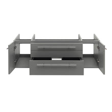 Load image into Gallery viewer, Fresca Lucera 48&quot; Gray Wall Hung Vessel Sink Modern Bathroom Cabinet- Fresca