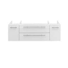 Load image into Gallery viewer, Fresca Lucera 48&quot; White Wall Hung Undermount Sink Modern Bathroom Cabinet- Fresca