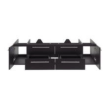 Load image into Gallery viewer, Fresca Lucera 60&quot; Espresso Wall Hung Single Undermount Sink Modern Bathroom Cabinet- Fresca