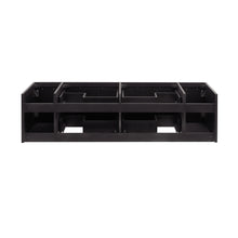 Load image into Gallery viewer, Fresca Lucera 60&quot; Espresso Wall Hung Double Vessel Sink Modern Bathroom Cabinet- Fresca