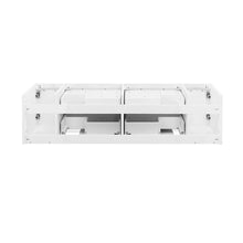 Load image into Gallery viewer, Fresca Lucera 60&quot; White Wall Hung Double Vessel Sink Modern Bathroom Cabinet- Fresca