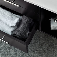 Load image into Gallery viewer, Fresca Lucera 72&quot; Espresso Wall Hung Modern Bathroom Cabinet w/ Top &amp; Double Undermount Sinks- Fresca