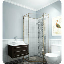 Load image into Gallery viewer, Fresca FCB6183ES-VSL-I Modella 32&quot; Espresso Wall Hung Modern Bathroom Cabinet with Top &amp; Vessel Sink- Fresca