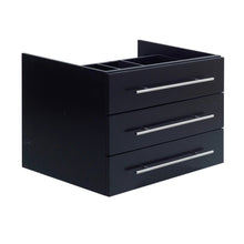 Load image into Gallery viewer, Fresca FCB6183ES-VSL Modello 32" Espresso Wall Hung Modern Bathroom Cabinet- Fresca