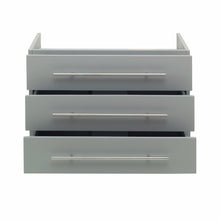 Load image into Gallery viewer, Fresca FCB6183GR-VSL Modello 32" Gray Wall Hung Modern Bathroom Cabinet- Fresca